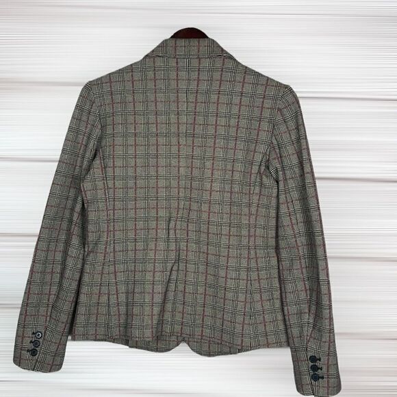 Max Mara Weekend Plaid Fitted Blazer - Picture 4 of 12